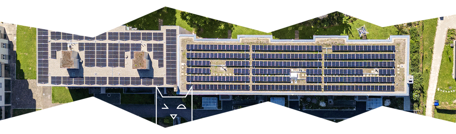 MBG - Solarpanels auf Dach